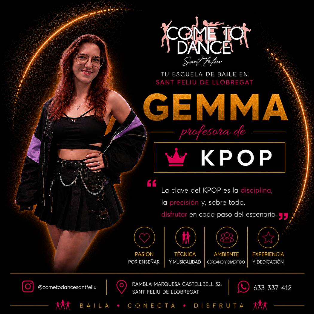 Gemma - Profesora de Come to Dance