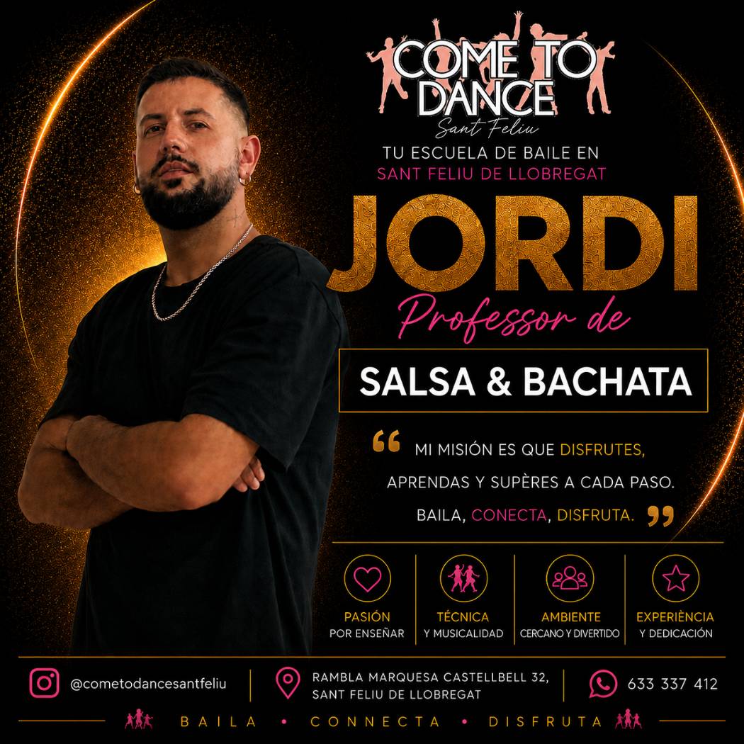 Jordi - Profesor de Come to Dance